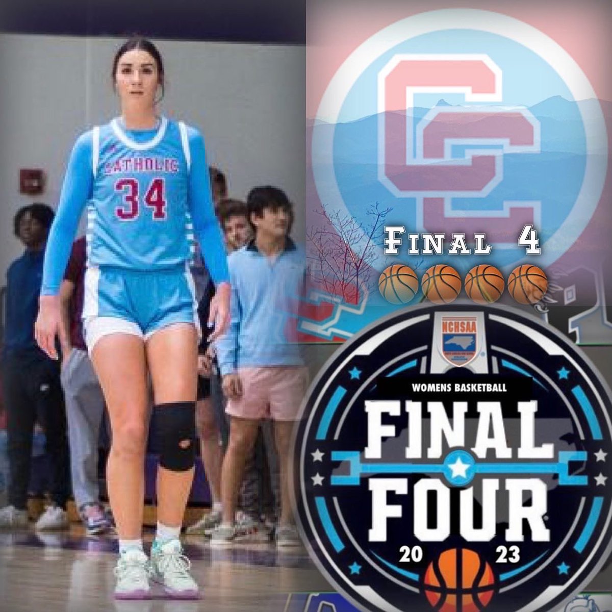 Congratulations CCHS WBB with an Elite 8 win over #2 seed Watauga, 60-49, proud of @blancathomas34 goes for 22p 18rb 4blk 2stl, #moreworktodo #jobisnotfinished