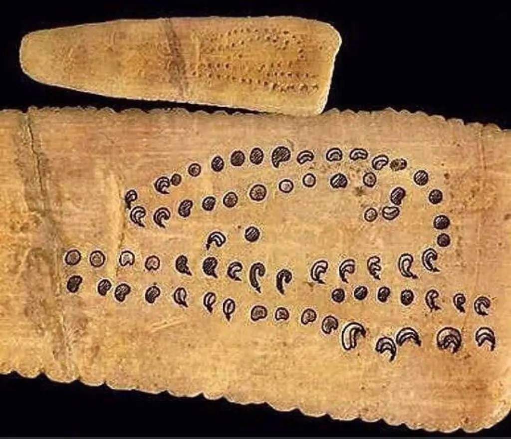 ArchaeoHistories on Twitter "A 34,000 year old Aurignacian lunar