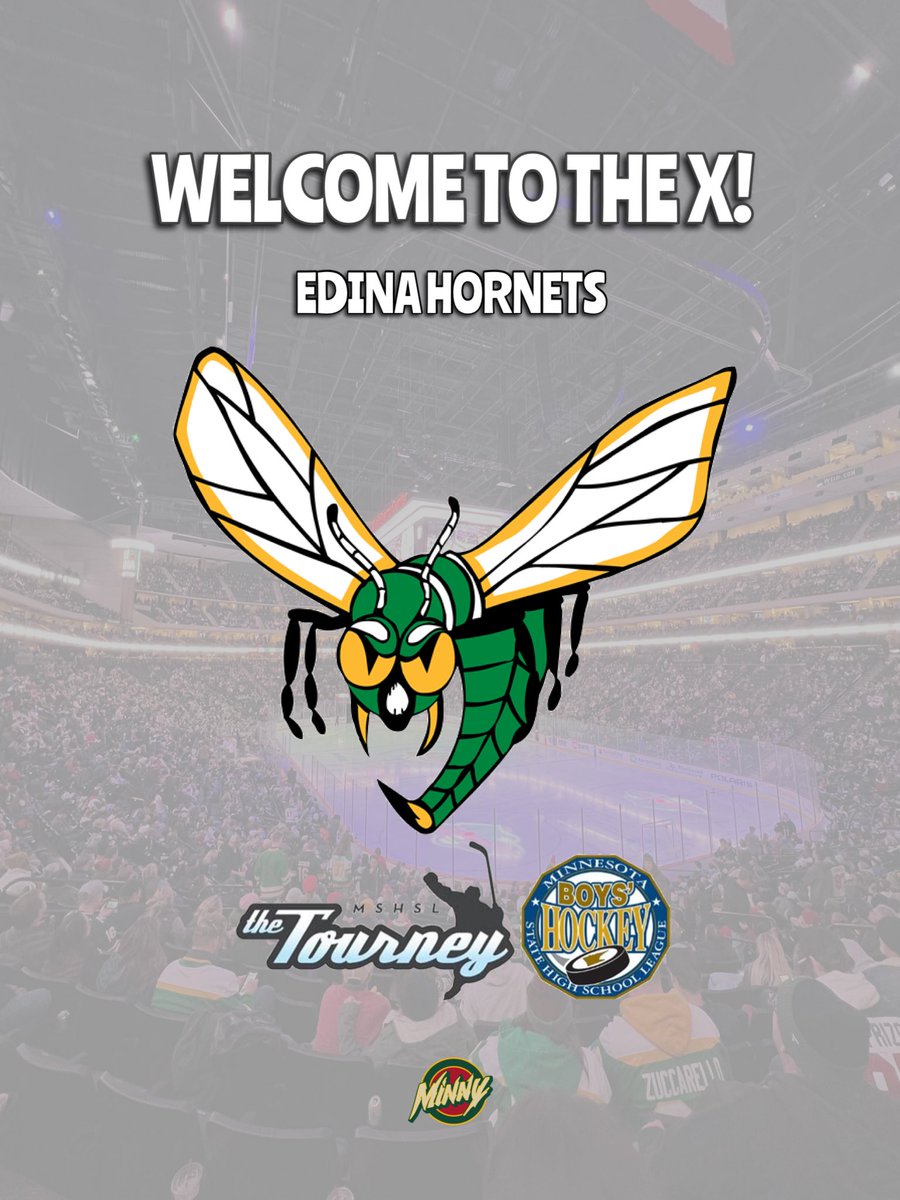 MinnyHockey's tweet photo. Welcome to the X 🤩

Edina punches their ticket! 

#TheTourney https://t.co/OHD1KF6yKj