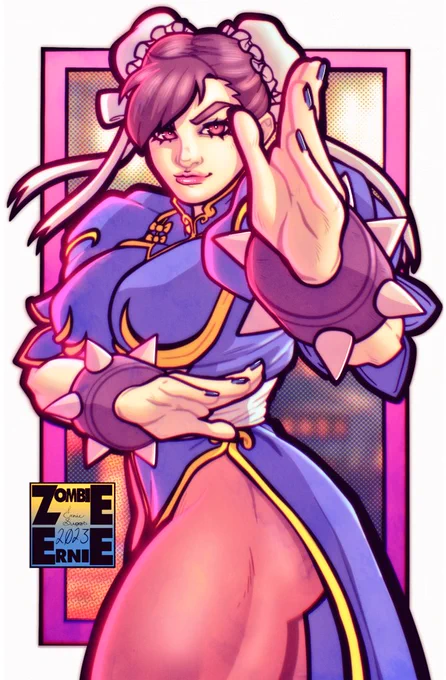 It's not too late, but still...sorry I took so long. HAPPY BIRTHDAY CHUN LI! 