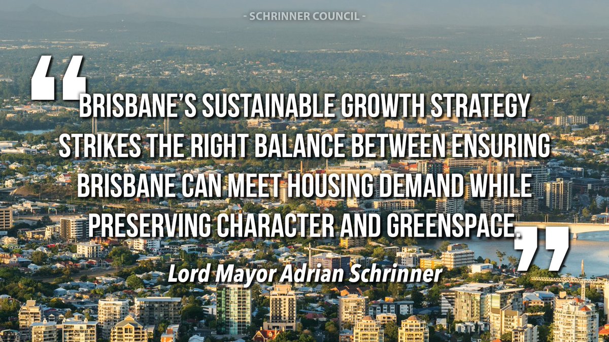.@bne_lordmayor: Our approach to housing going forward will be very clear. We must grow. But it must be in a well-managed way. Our Council has been doing that for years and we will continue to do it.

<a href="/QldMediaClub/">Queensland Media Club</a>
