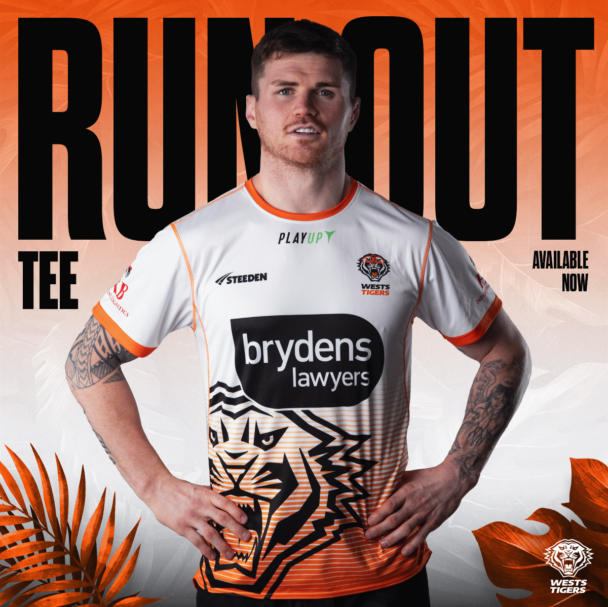 WestsTigers's tweet photo. Wests Tigers 2023 Runout Tee is here π€
Head to the Roarstore to shop - https://t.co/xfc1TDafkH... π
#WestsTigers #RoarStore https://t.co/uUzQ1BFimJ
