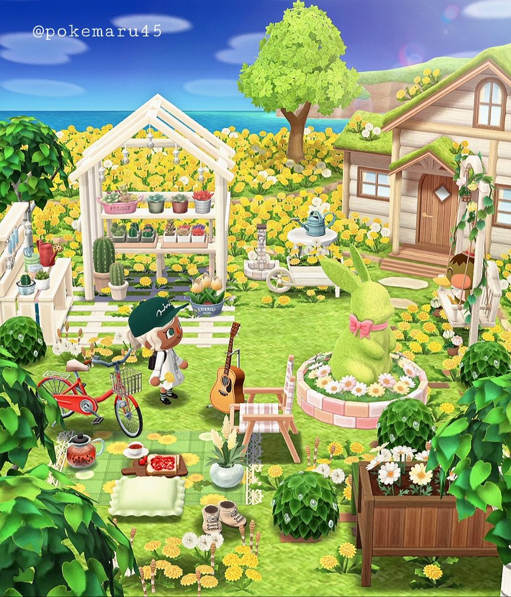 pokemaru45's tweet photo. 春の庭 https://t.co/uyNh8XPhW6