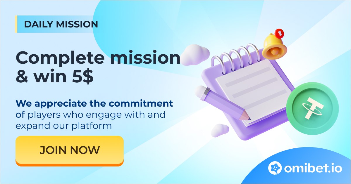 Omibet_official's tweet photo. The #omibet daily mission giveaway event continues!

✨OmiBet giving away $100 Credit everyday for 20 winners by just completing daily mission and being active in group!

⏰Event date: 02 Mar (Daily Event)
🔗Campaign Link: https://t.co/Kks4rYceNp

#crypto #casino #giveaway #web3 https://t.co/CB00uYQ8TA