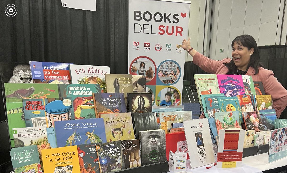 rpdelcastillo's tweet photo. I ❤️Books del Sur #spanishtext #latiaHeather #Spanishliterature @BooksDelSur @heatherbook @ViaedNick @ViaEdConsulting https://t.co/2TmjP2ryh1