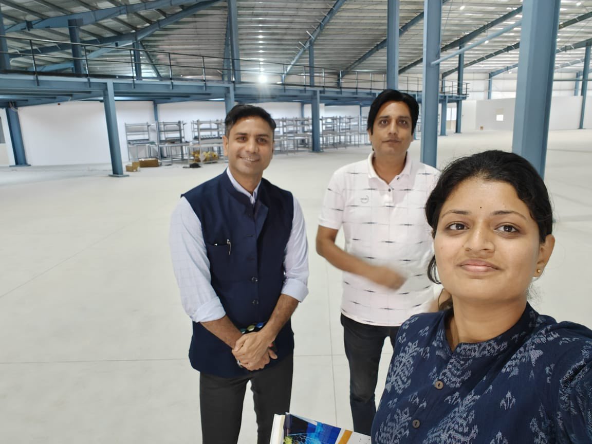 Visited the manufacturing site of a 🇨🇦Client which is into advanced manufacturing with applications in Defence / Security and Medical. 

Stay tuned for some exciting updates as the Site will be operational in coming weeks. #Vizag 

<a href="/AP_MedTechZone/">AMTZ.in</a> <a href="/MediValleyAMTZ/">AIC-AMTZ MediValley, NITI Aayog, GoI.</a>
<a href="/Cassandre_PM/">Cassandre (she/her/elle)</a>