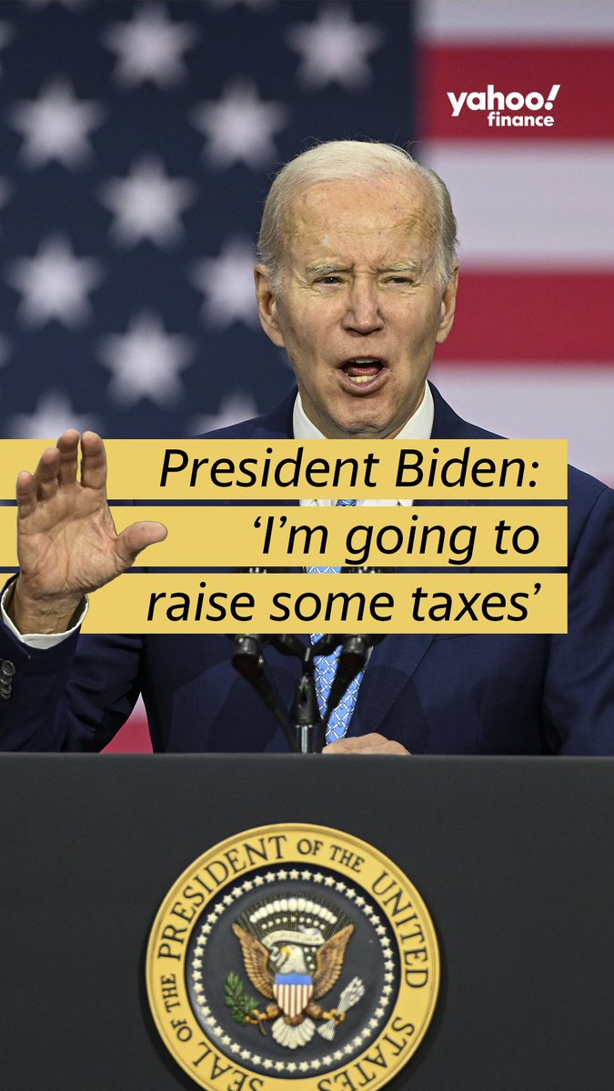 Yahoo Finance on Twitter "President Biden announced he will raise
