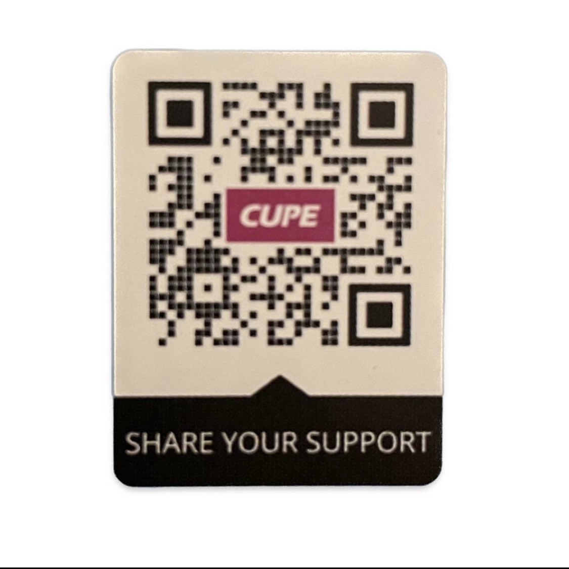 FVTransitStrike's tweet image. QR code to pledge support and automatically generate a letter to be sent to your MLA!