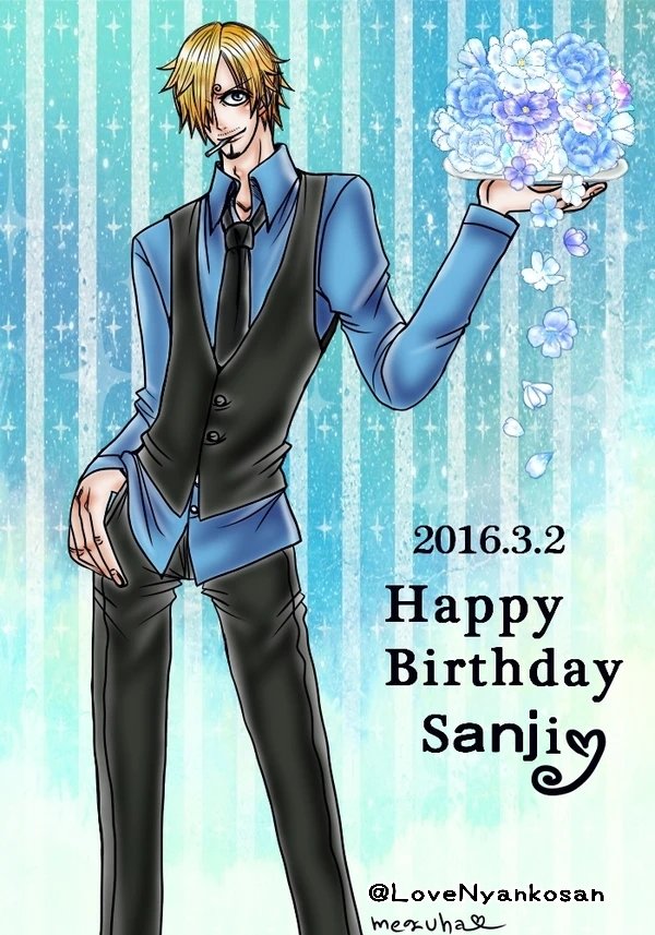 サンジ誕生日】ワンピース サンジ バースデイ缶バッジ ジャンプ