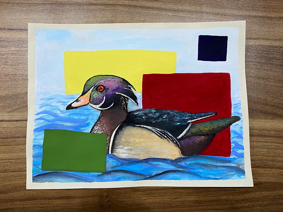 prairie_painter's tweet photo. wood duck https://t.co/CLkS8l5wnG