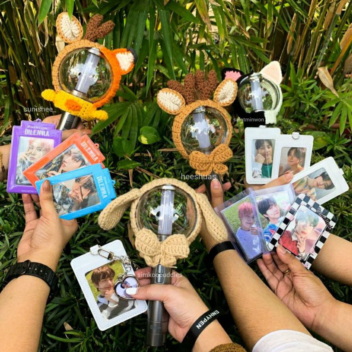 iwonshu's tweet photo. crochet commissions feedback/proof ㅡ thread
→ lightstick covers (engenebong, caratbong)
→ others
₍ᐢ..ᐢ₎♡̷ #ecacrochet #ecafeedbacks https://t.co/ONx5XBwbAZ
