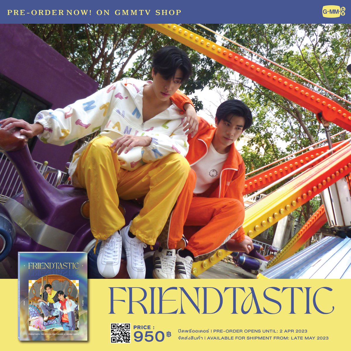 GmmtvShop's tweet photo. ภาพเบื้องหลัง เบื้องใจของโฟโต้บุ๊ค “Friendtastic” ของเจมีไนน์โฟร์ท ดีต่อใจ จนต้องกดพรีออเดอร์แล้วนะทุกคน🦁🐭

https://t.co/GC9hZi13Ww

#FRIENDTASTICxGEMINIFOURTH
#GeminiFourth #เจมีไนน์โฟร์ท
#GMMTV https://t.co/LeHWXuUXH9