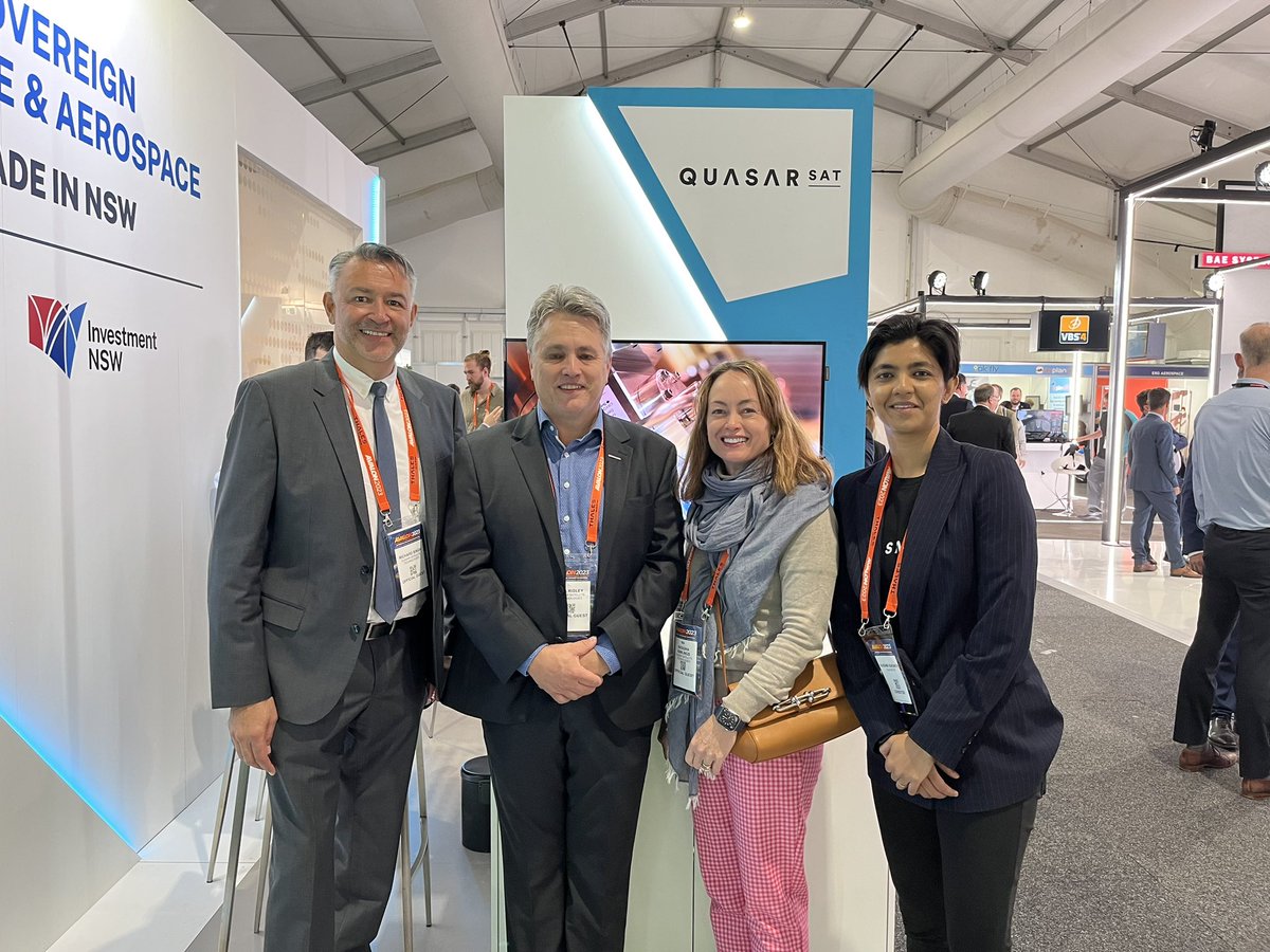 Last day of #Avalon2023 with the team - sad to go as it has been amazing ! Missed Richard and Mike in this photo - some of us have to work ;)