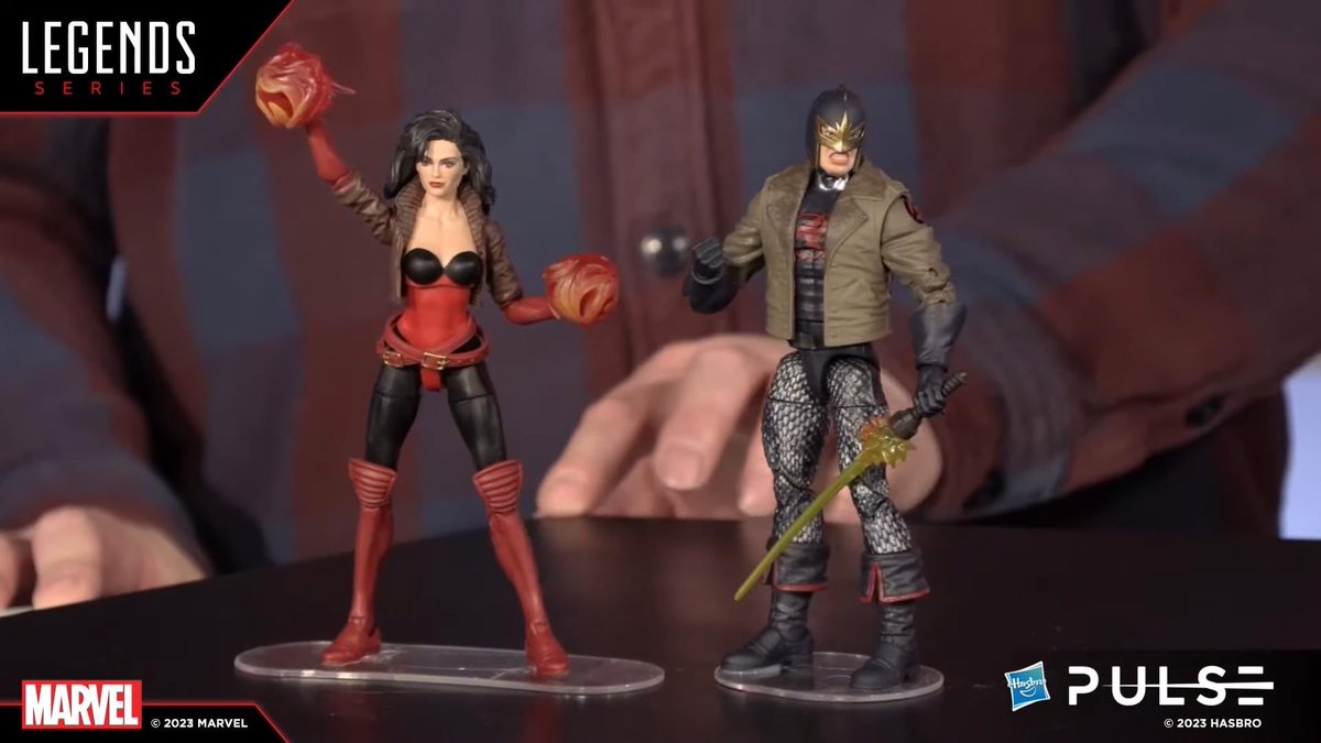 KoenmaJr20's tweet photo. Pues fue el #MarvelPulse y anunciaron 2 piezas mas de mi amadísima #SpiderWoman y #Sersi las quiero https://t.co/fjtqTZp2YR