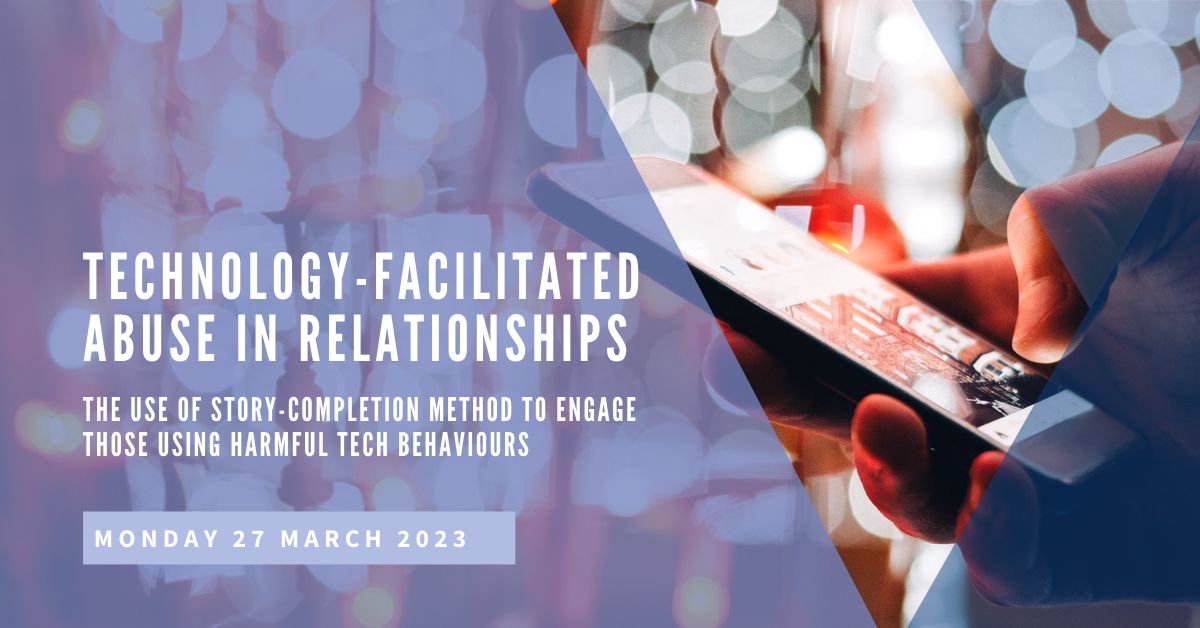 MSEI_UniMelb's tweet photo. SEMINAR AND LAUNCH – Technology-Facilitated Abuse in Relationships: The Use of Story-Completion Method To Engage Those Using Harmful Tech Behaviours https://t.co/PxZ5kkNoGO https://t.co/dnR9rsRi48