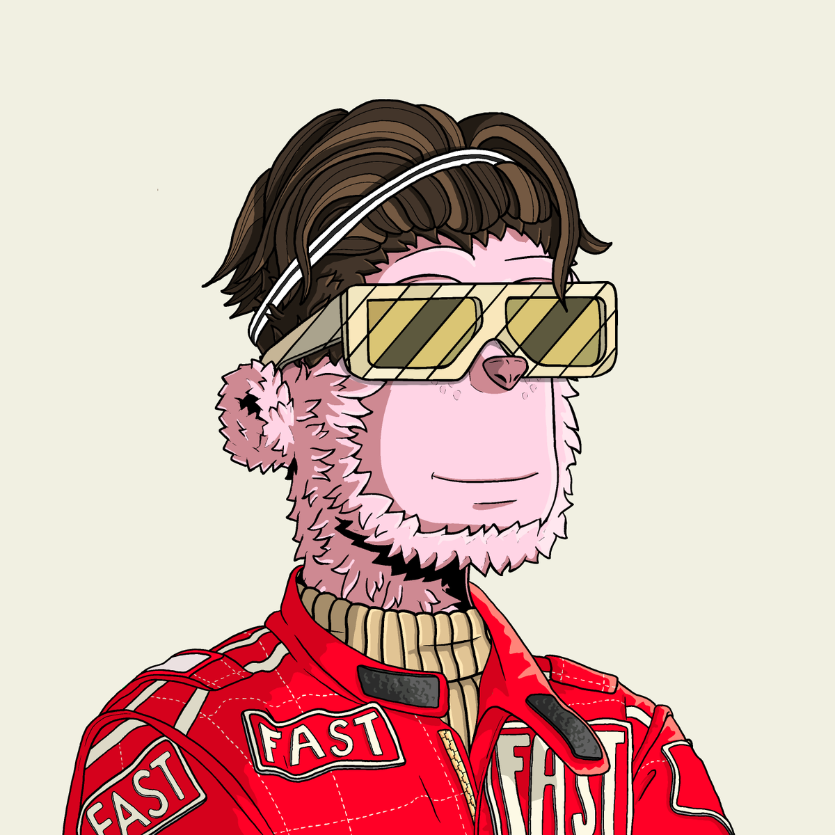 y00tsMintBot's tweet photo. 🎉 y00t #13891 just arrived to y00topia! 🎉

🖼️ Background: Cannoli Cream

🖐️ Fur: Pink Marshmallow

😑 Face: Wholesome

🧥 Clothes: Fast Jacket

🎩 Head: Skinny Headband

👓 Eyewear: Mona Lisas

🔗 https://t.co/VZG4sw8tV8 https://t.co/MpltNi0W2Z