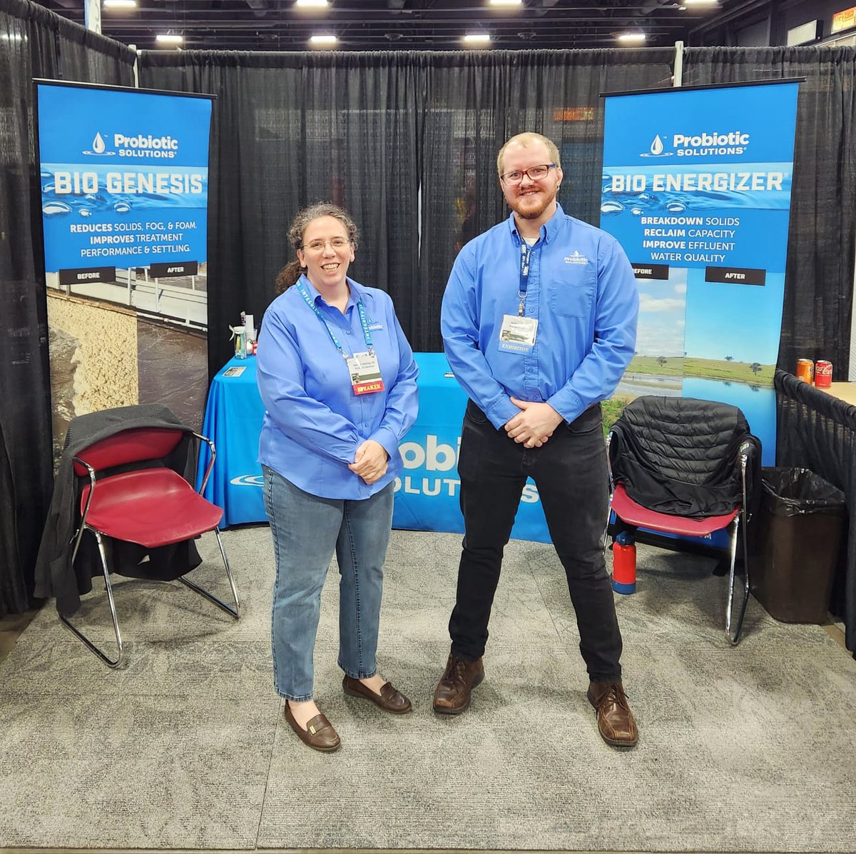 ProbioticSol's tweet photo. Our team is excited to be at the Rural Water Association of Utah Annual Conference this week. Stop by our booth to play a fun game and get a chance to win an extra 5% off MSRP!
#ProbioticSolutions #Water #Wastewater #RWAU #RWAU2023 https://t.co/59vun3aHOv