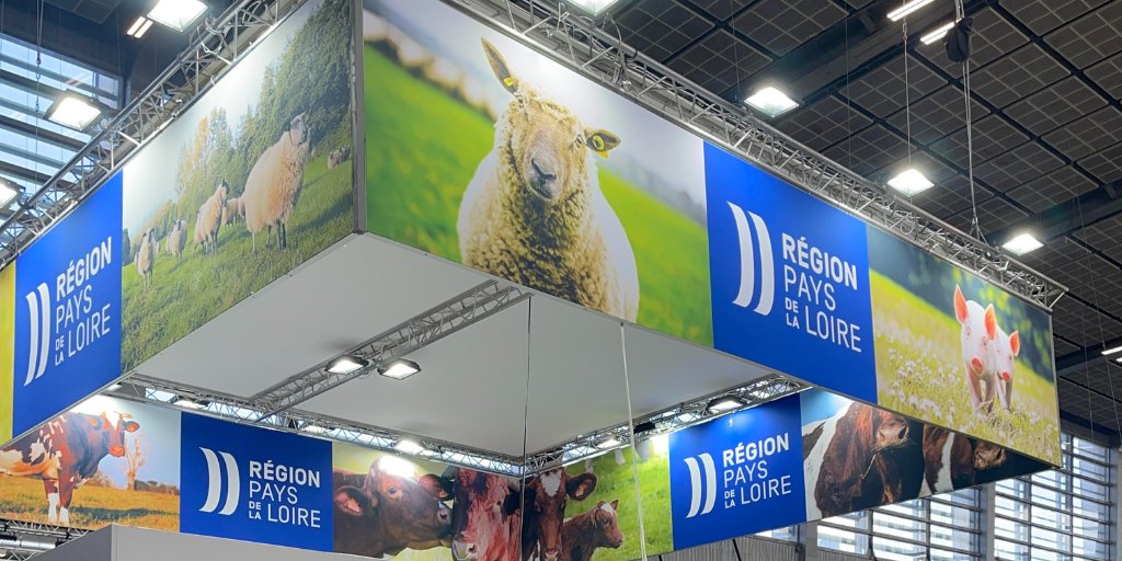 Jusqu'au 5 mars, retrouvez le pavillon régional #paysdelaloire au #Salondelagriculture Hall 1 et Hall 3.
14 exposants des filières #agroalimentaire #viticulture et #cosmétique font rayonner l'excellence ligérienne

#Elevage #agriculture #tastyloire #madeinFrance