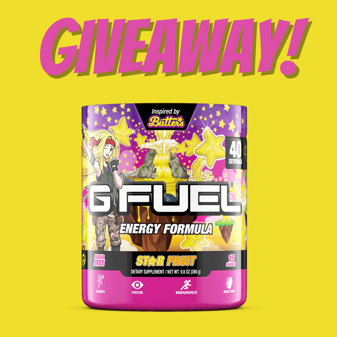GFuelEnergy's tweet photo. 🤩 𝗙𝗥𝗘𝗘 𝗚𝗜𝗙𝗧 𝗔𝗟𝗘𝗥𝗧: YO!!! From now thru March 3rd, all #GFUEL orders OVER $75 come with a FREE @NoisyButters "STAR FRUIT" TUB!!!

💕 𝗟𝗜𝗞𝗘 + 𝗥𝗧 to win a TUB!!! 2 winners picked tomorrow!

🛍️ 𝗦𝗛𝗢𝗣: https://t.co/1qjaKDf0e0 https://t.co/lvlw0y4OVE