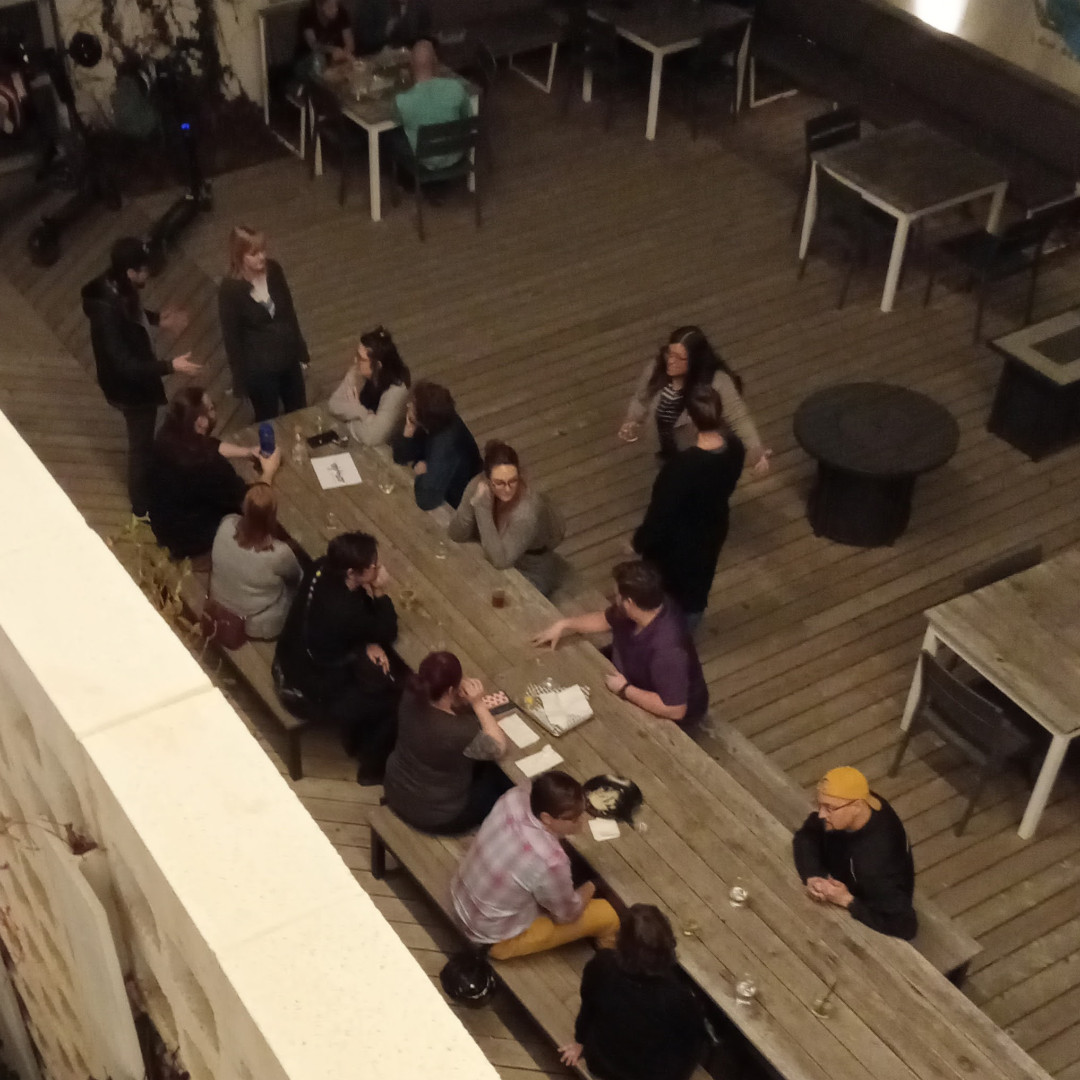 Thanks to all who came out last night. It was great meeting/catching up with all of you!
Our next gathering will be in late March. We'll have more details on that soon...