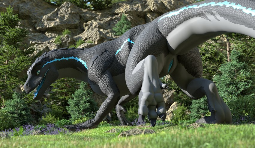 DraconicMomma's tweet photo. 💙 Don't you just want to be hers? 💙

🔥 Open DMs
🪶 Lewd, literate RPs
🤑 Will most likely vore you first chance she gets! 

Belonging herself to a certain Salazzle, this dino gal can be unleashed at any given time! Watch out, she might just set her sights on you next! https://t.co/eGn6B7kkP8