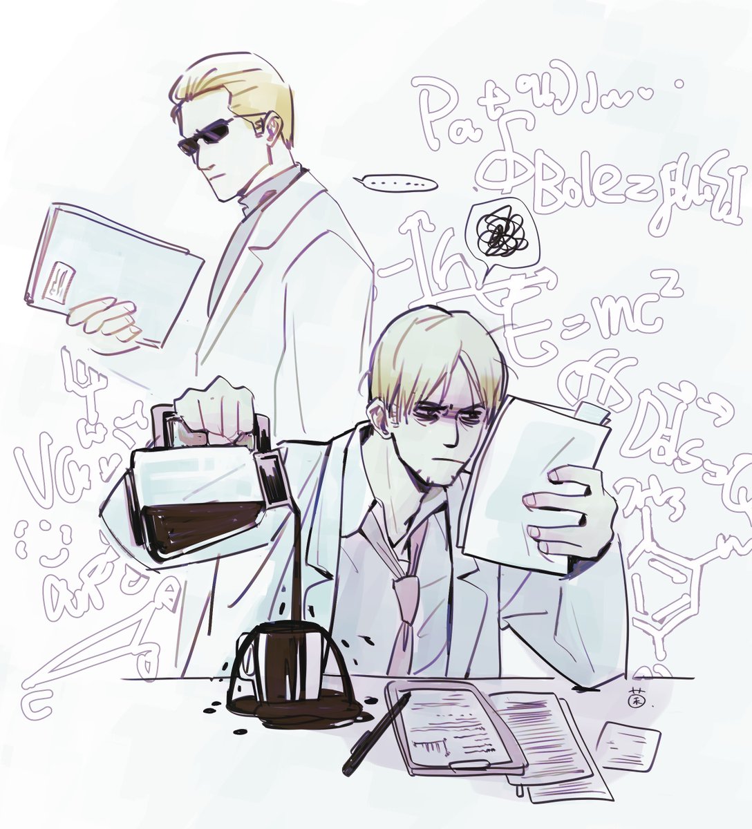 xiaojun233's tweet photo. 研究员
#ResidentEvil #albertwesker  #williambirkin https://t.co/EVYOl9jZly