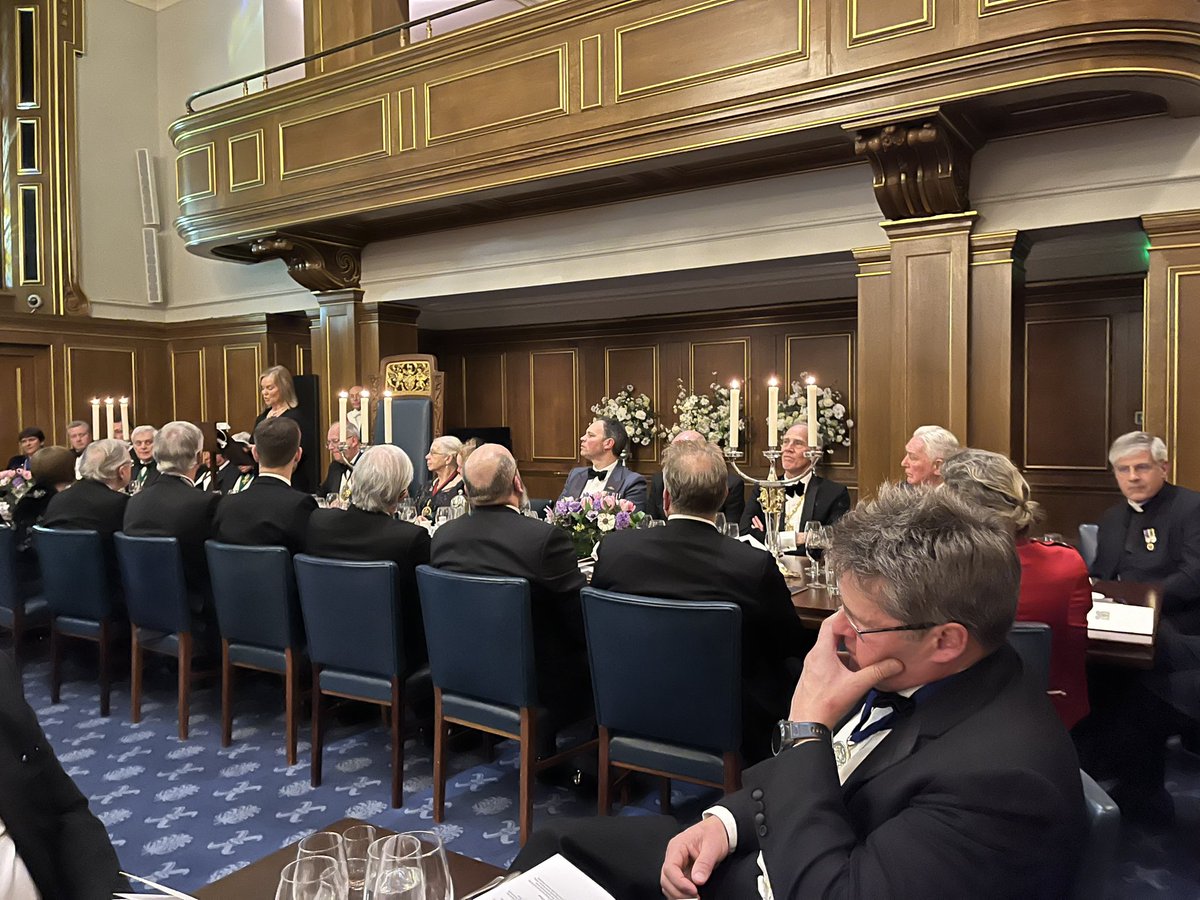 Thanks to <a href="/ClothworkersCo/">The Clothworkers' Company</a> for a last outing (for us) in your Hall before planned redevelopment.
Inspired choice of speaker and performance from the only female Mariachi band in Europe!! What an evening!😊