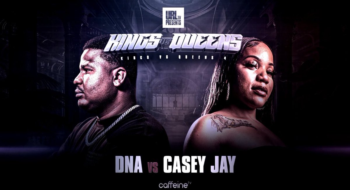 BattleRapBum's tweet image. DNA vs. CASEY JAY 👀

Who y’all got? #KVQ4