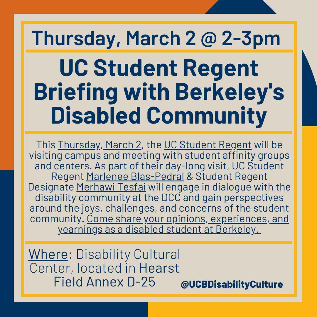 RadMad Disability Lab at UC Berkeley tweet media