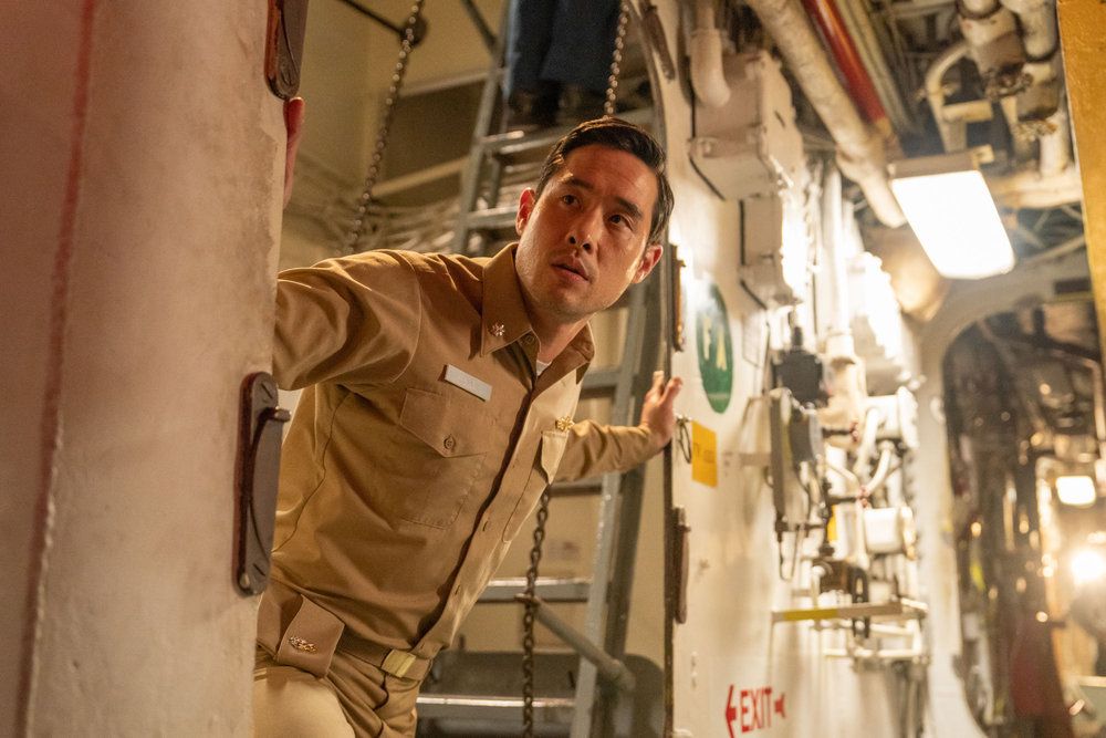 ussiowa's tweet photo. ** TV ALERT**

#BattleshipIOWA will be the prominent backdrop for the Monday, March 6th episode of #QuantumLeap! The show airs at 10 PM on @nbc and streams on @peacock 

Preview here: https://t.co/AamZLMALyY

#SurfaceNavyMuseum @universaltv #ncbtv #peacocktv https://t.co/u1aVul64ba