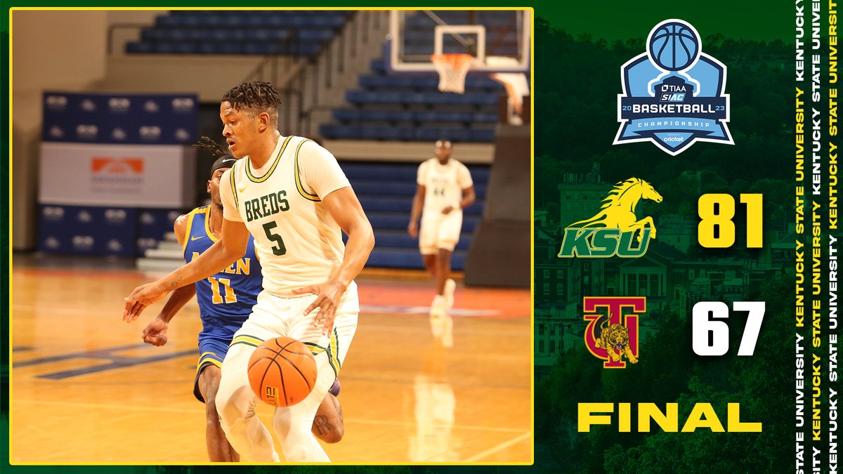 KYSUAthletics's tweet image. MBB: THOROBREDS ADVANCE !!!!!!! #KSUMBB #JobNotDone