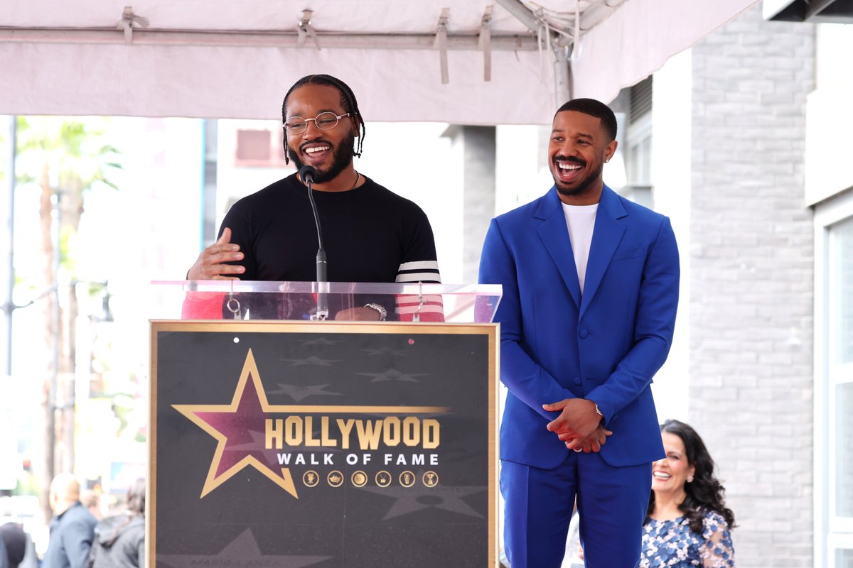 #CREED3 (@creedmovie) on Twitter photo Congrats to Mr. <a href="/michaelb4jordan/">Michael B. Jordan</a> on receiving his star on the Hollywood Walk of Fame! ⭐️ Congrats to Mr. <a href="/michaelb4jordan/">Michael B. Jordan</a> on receiving his star on the Hollywood Walk of Fame! ⭐️