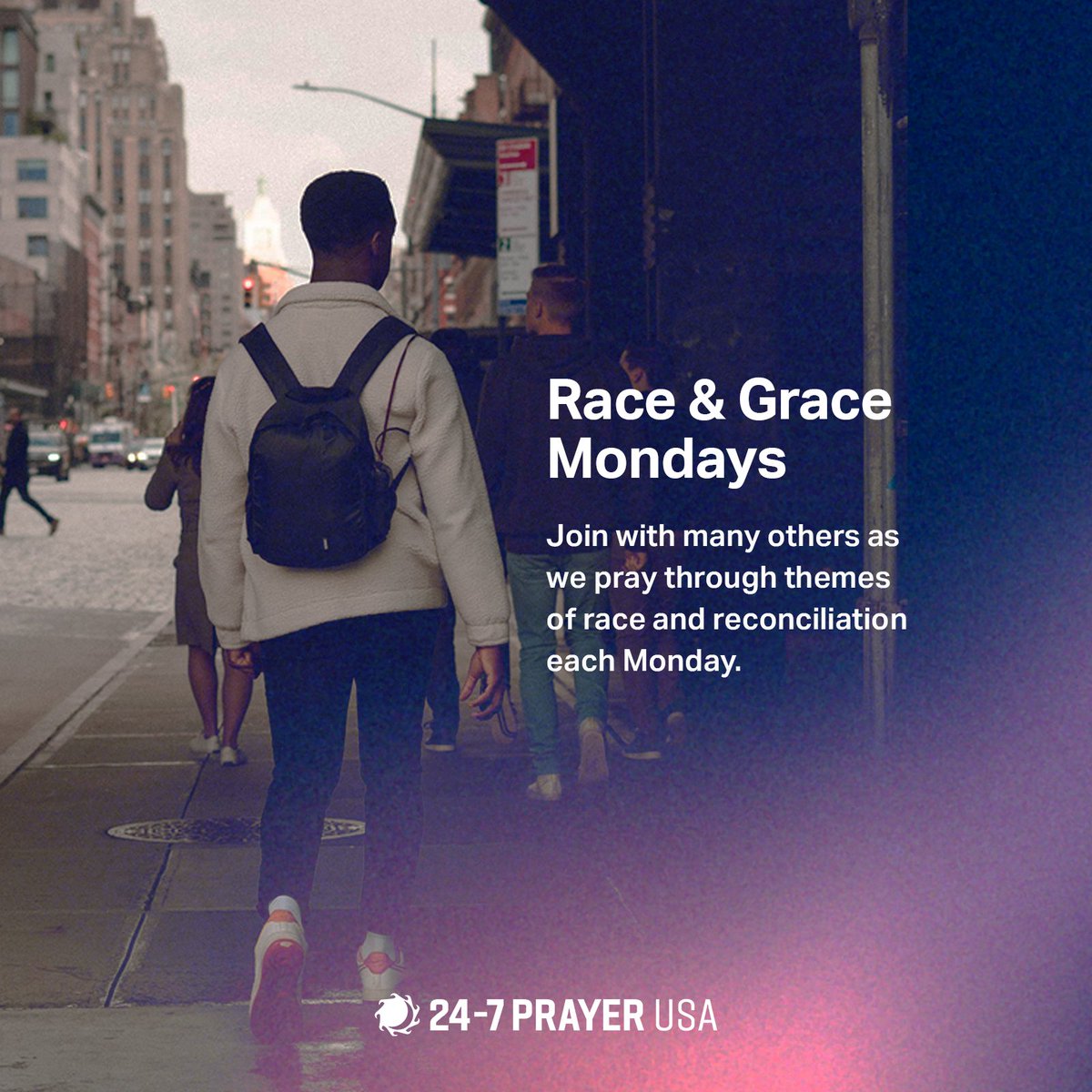 Black History Month has ended... now what? We are relaunching our Race and Grace prayer campaign, dedicating Mondays to pray for issues of racial righteousness and healing. Sign up for the monthly Race &amp; Grace email to join in. 24-7prayerusa.com/mission/racean…