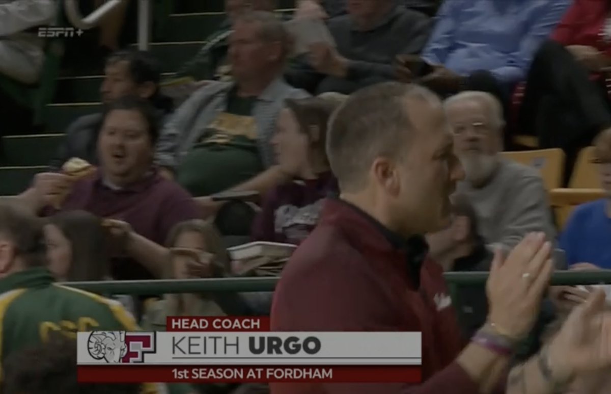 JohnRyanSports1's tweet photo. Arguably one of the biggest games for @FordhamMBB since 1976 when the legend Digger Phelps was their head coach
Looking at the matchup, I think the wrong team is favored - period. Go #FordhamMBB vs George Mason   @espn https://t.co/ZuNsG2GFgV