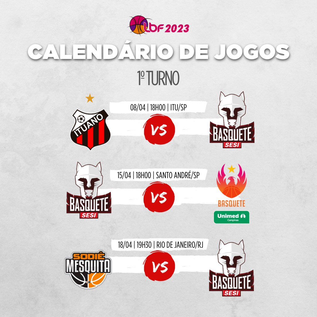 SesiAraraqBasq's tweet photo. 🏀 Faltam 7 dias! 🔥

A torcida araraquarense está convocada para juntos fazermos a festa no Ginásio do Sesi!  #VemTorcer #GoSesi

Ingressos gratuitos: https://t.co/0858T6OD5P

#araraquara #sesiararaquarabasquete #basquetefeminino #sesiesporte #sesisp https://t.co/px9UXV8VX8
