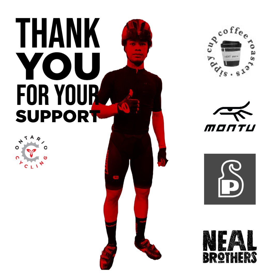 ontariocycling's tweet photo. The 2023 track season is almost over; it is time to thank our partners. We gratefully appreciate you supporting the YTDS and the Ontario Cuo Track Series. 
#DiscoverOntarioCycling #ThankYou
#Sippy Cup Coffee Roasters
#Montu.cc
@SweetPetesBikes 
@nealbrothers https://t.co/Z0cMvrS6MS