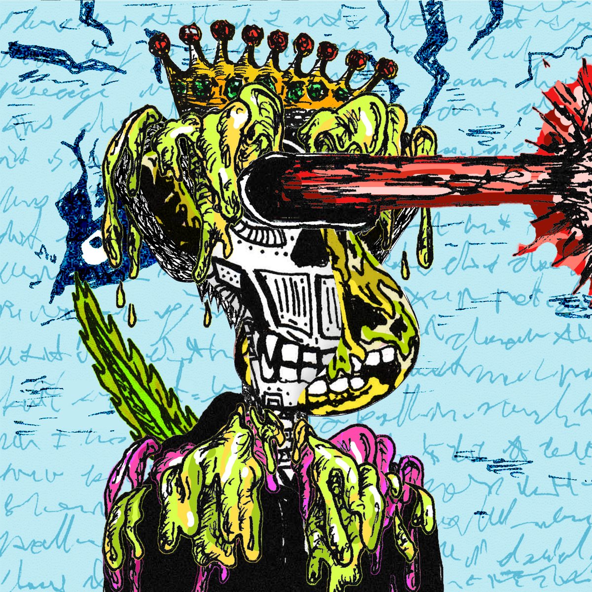 Imagining what my fusion might look like next week from <a href="/Hashlipsnft/">HashLips</a> and <a href="/sketchy_labs/">Sketchy Labs</a> 

#SketchyFusion #NFTs