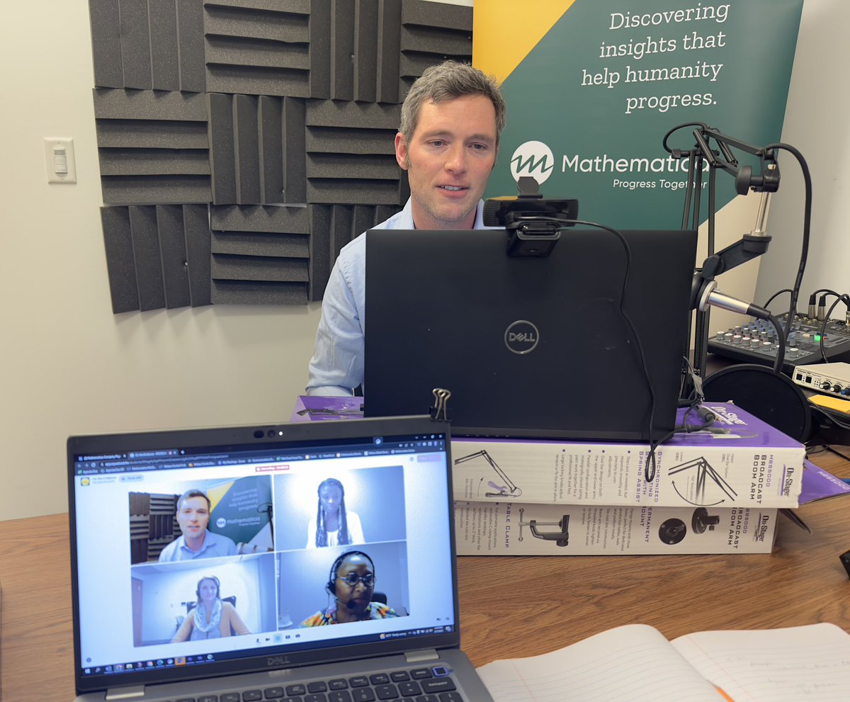 In studio today with @JBWogan to record a new #OnTheEvidence episode. @agapemeanslove’s Julie Sanon, @AECFNews’ Allison Holmes & @MathematicaNow’s Tosin Shenbanjo discussed two-gen programs and ways to improve data usage to address challenges confronting people and communities.