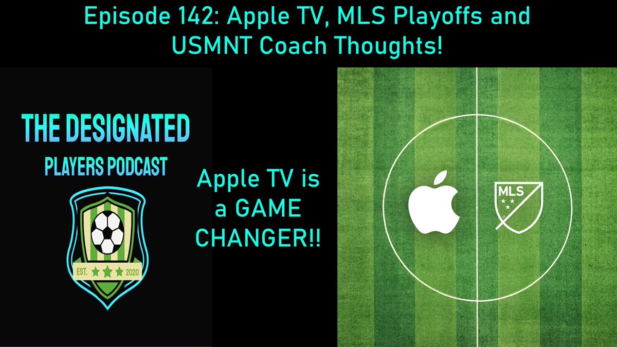 Episode 142 is LIVE! In this episode, you will find out thoughts on

~ @appletvplus first week covering MLS
~ <a href="/MLS/">Major League Soccer</a> new playoff format
~ Who will take over the <a href="/USMNT/">U.S. Soccer Men's National Team</a> job for the 2026 cycle!

Check it out where ever you get podcasts! 

#MLS #USMNT #AppleTV #TheDPPOd