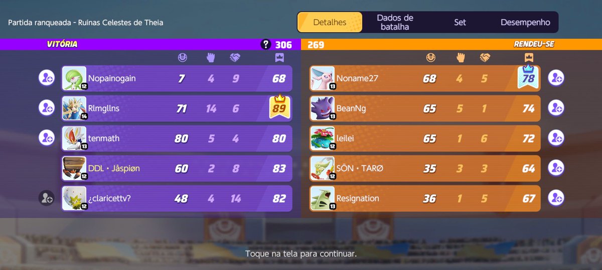 Aquele duzinho nostalgia de meio de semana, muito feliz em jogar contigo novamente <a href="/ClariceTTV/">Clarice</a> 😊 

PS: depois te ensino gameplay de Crustle e Chomp 😉🫣