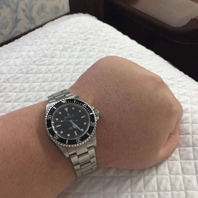 My Rollie don’t tick tock