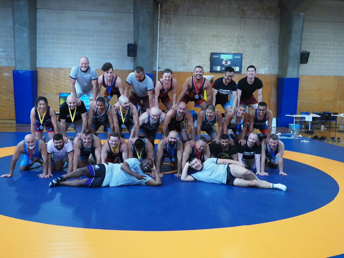 Squad goals #SydneyWorldPride #wrestling #lgbtiq
