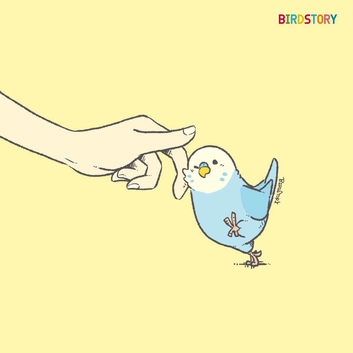 「おはようございます。本日は3月2日、語呂合わせから、ミニの日小さいものを愛そうと」|BIRDSTORYのイラスト