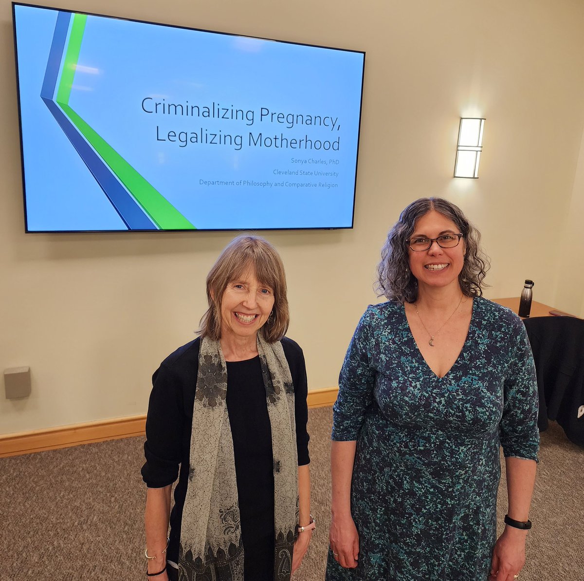 Dr. Sonya Charles here at <a href="/trinitycleve/">Trinity Cathedral</a> on "Criminalizing Pregnancy, Legalizing Motherhood" in conjunction with a new installation here by Anne Kmiect, "In Confidenze: Secrets and Transcendance on view thru March. #reproductivehealth #AbortionIsHealthcare #BelieveWomen