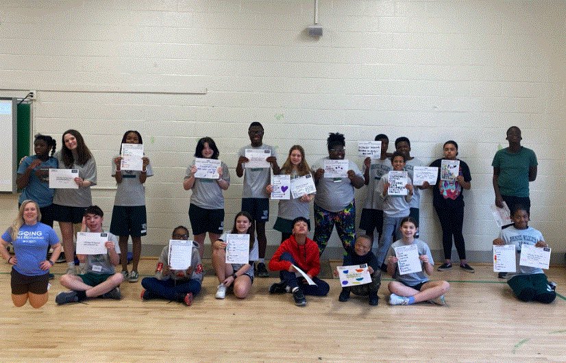 AMSHPED's tweet photo. Today we joined @SpOlympicsMD and took the pledge to #spreadtheword to celebrate #inclusion! @ArundelMiddle @AACPSHPED #STWMd https://t.co/1ahv4Mdude