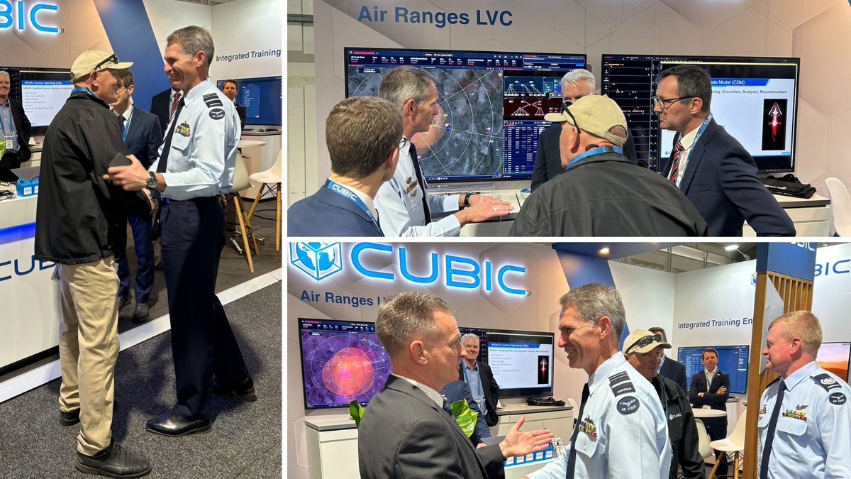 Thanks to Australia's Chief of Air Force, Air Marshal Robert Chipman AM, CSC, for stopping by to see us at #Avalon2023 Australian International Airshow. The team outlined SPEAR - Simplified Planning, Execution, Analysis, Reconstruction.