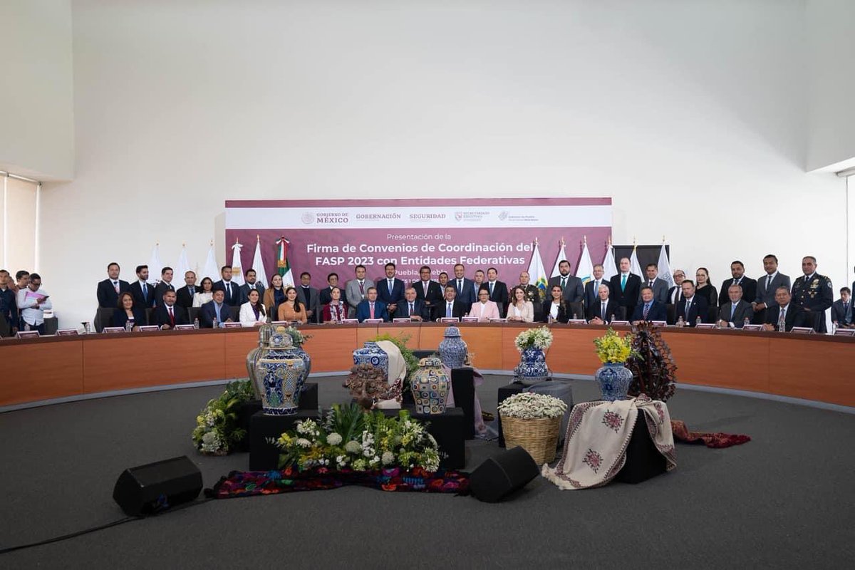 SG_Morelos's tweet photo. Firma gobierno de Morelos convenio de coordinación del Fondo de Aportaciones a la Seguridad Pública 2023 https://t.co/G2NaNHcgfp https://t.co/SM5JIcrUca