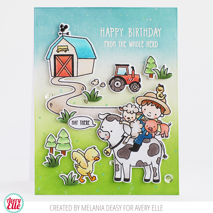 AveryElleStamps's tweet photo. How adorable is this card that Melania made using our Howdy stamp and die set?! We love this cute farm-themed birthday card! 🐑🐷 #averyelle #averyellestamps #sharehandmadekindness #howdy #stamp #scrabooking #birthday #birthdaycard #crafts #crafting #visualarts #card https://t.co/xt0IeBSCL8