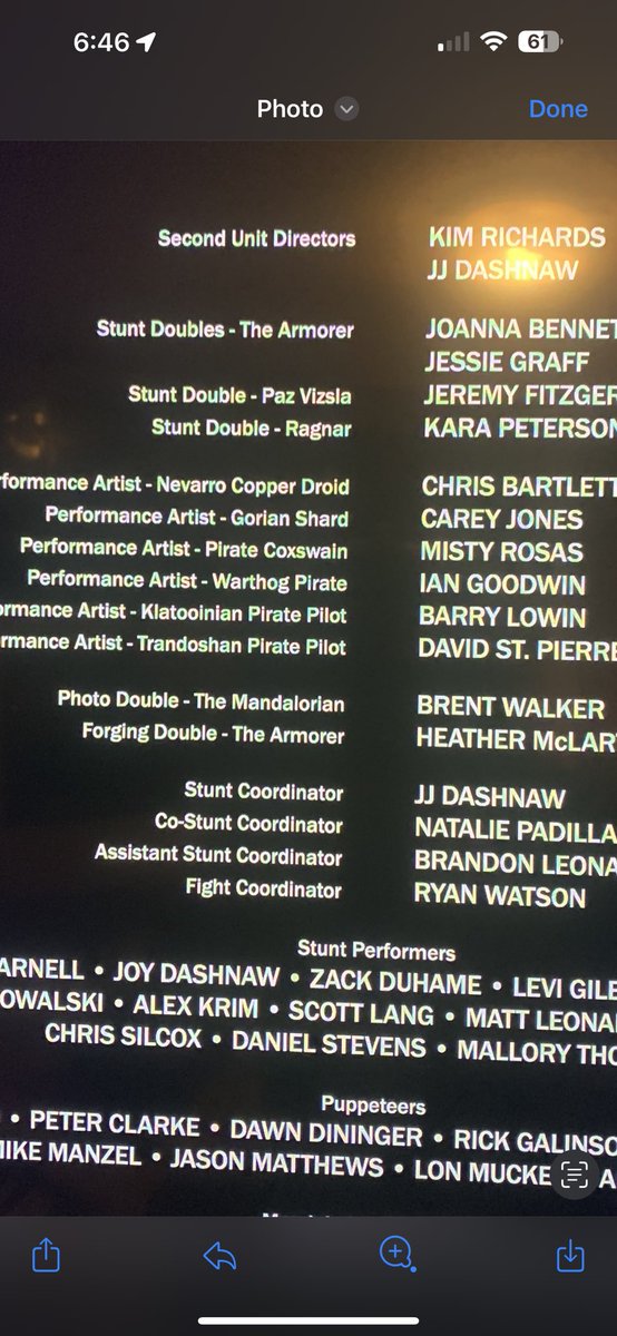 Client Carey Jones is the physical portrayal of Gorian shard #TheMandalorain