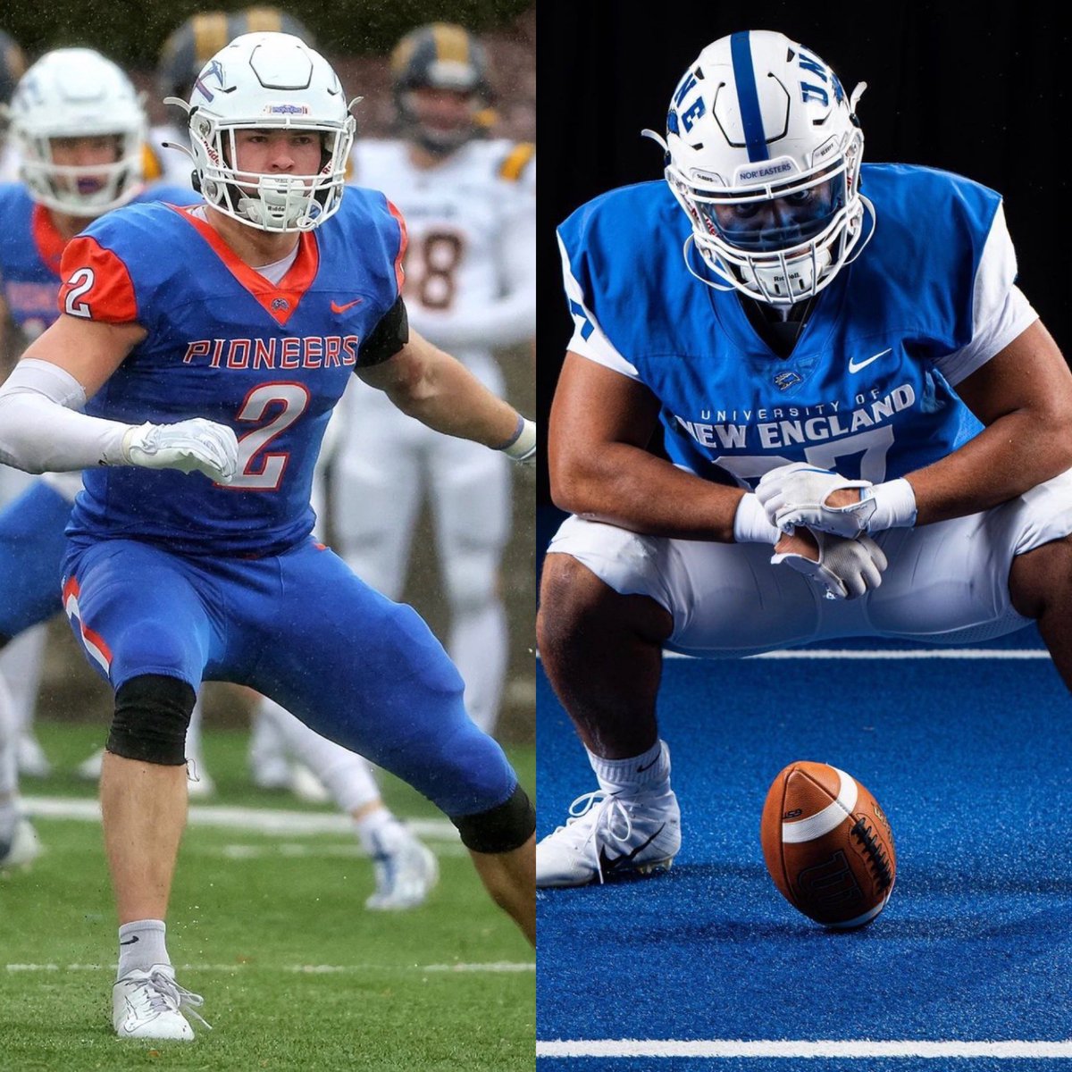 thecfbnetwork's tweet photo. Jersey Madness
First Round

@UWPlattFootball vs @UNEfootball 

Who has the best uniforms?

Voting opened on Instagram &amp; Twitter https://t.co/MiVRf00h4p